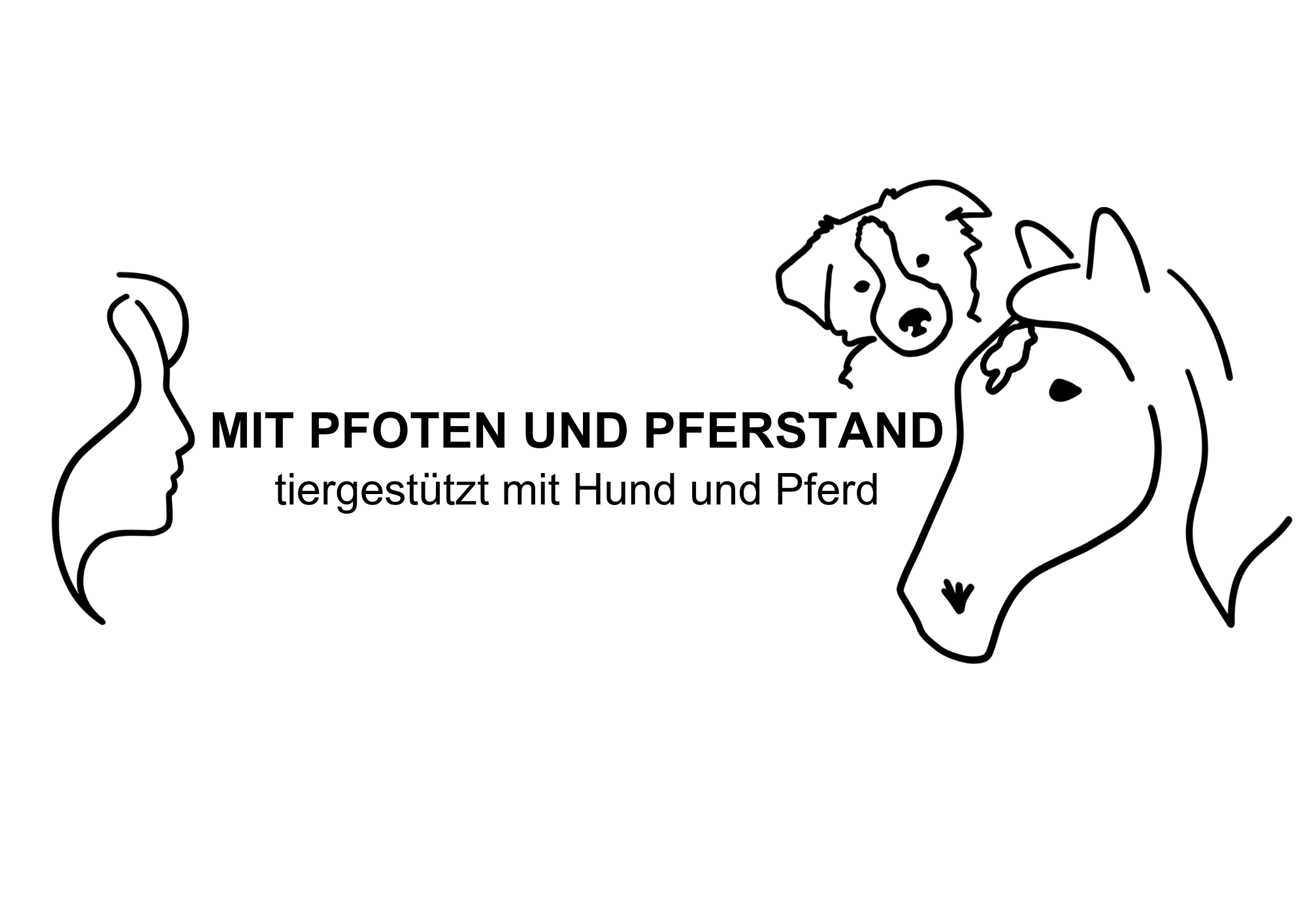 Mit Pfoten und Pferstand